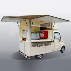 Kaffee und Imbiss als Mobil